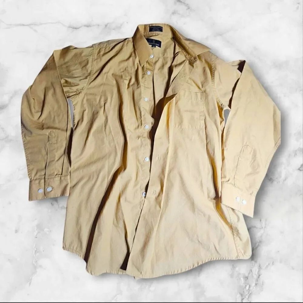Valerio Garati Size 16 Boys Long Sleeve Dress Shirt